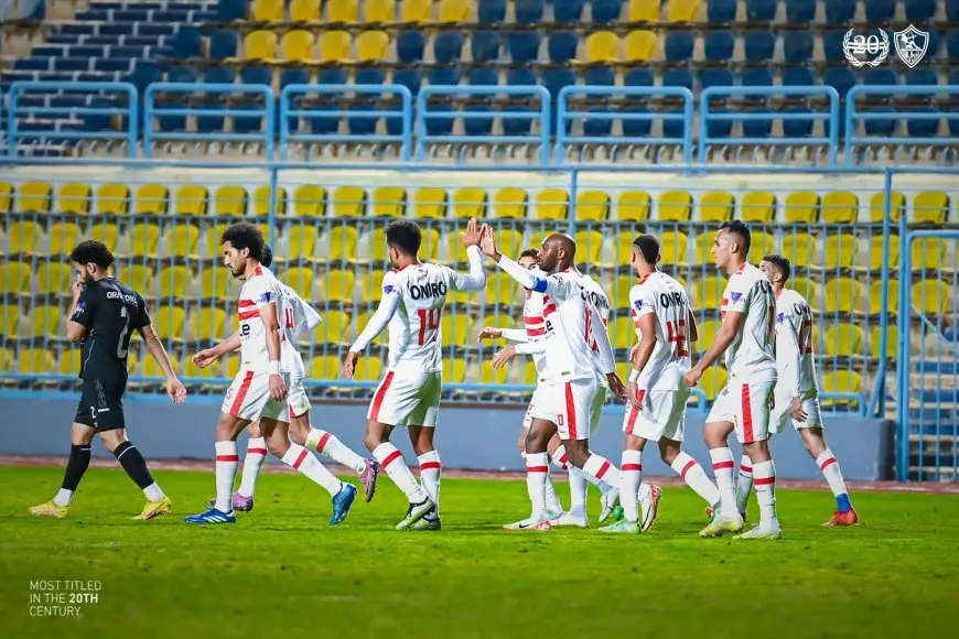 الزمالك يتقدم على الشعلة السعودي وديًا بهدف في الشوط الأول