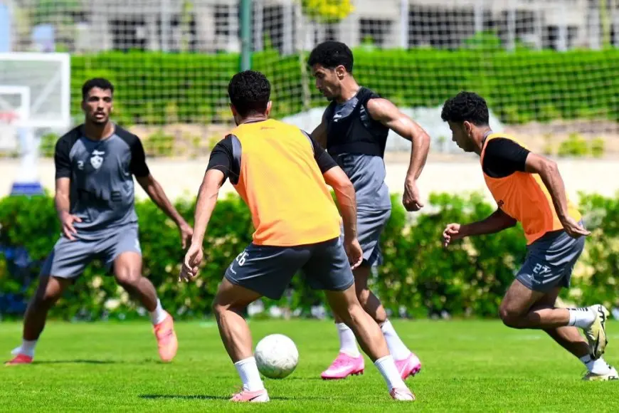 الزمالك يتدرب على فترتين بمعسكر برج العرب استعدادا للموسم الجديد