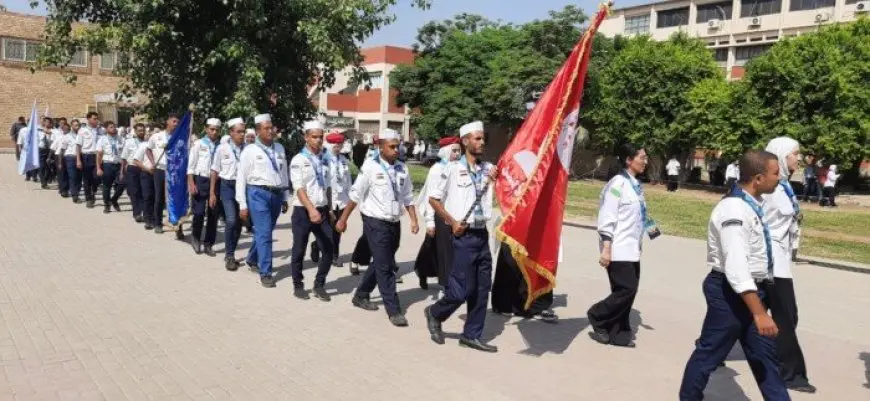 الدورة الوفدية «الكشفية الـ54» تواصل فعالياتها بجامعة عين شمس (صور)