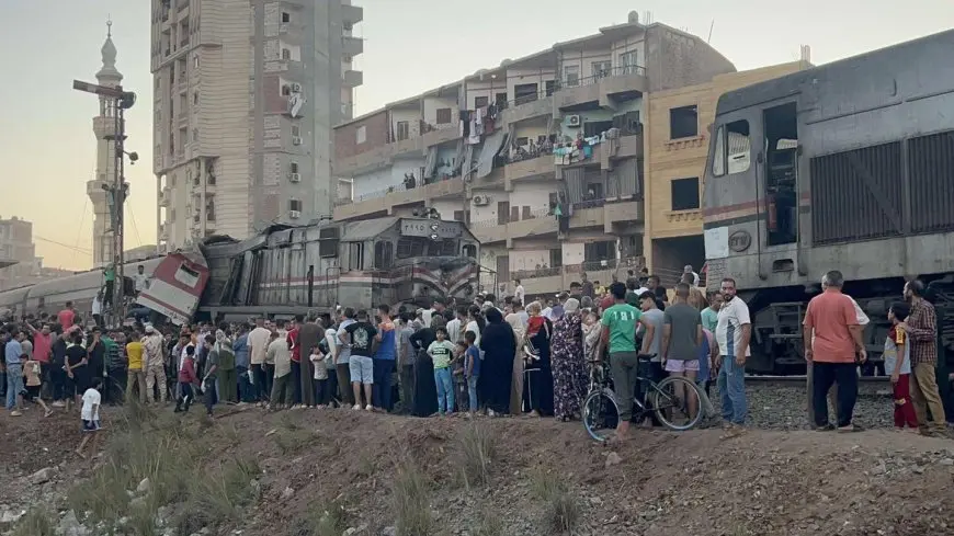 الصحة تعلن عن أول إحصائية لحادث قطارى الزقازيق