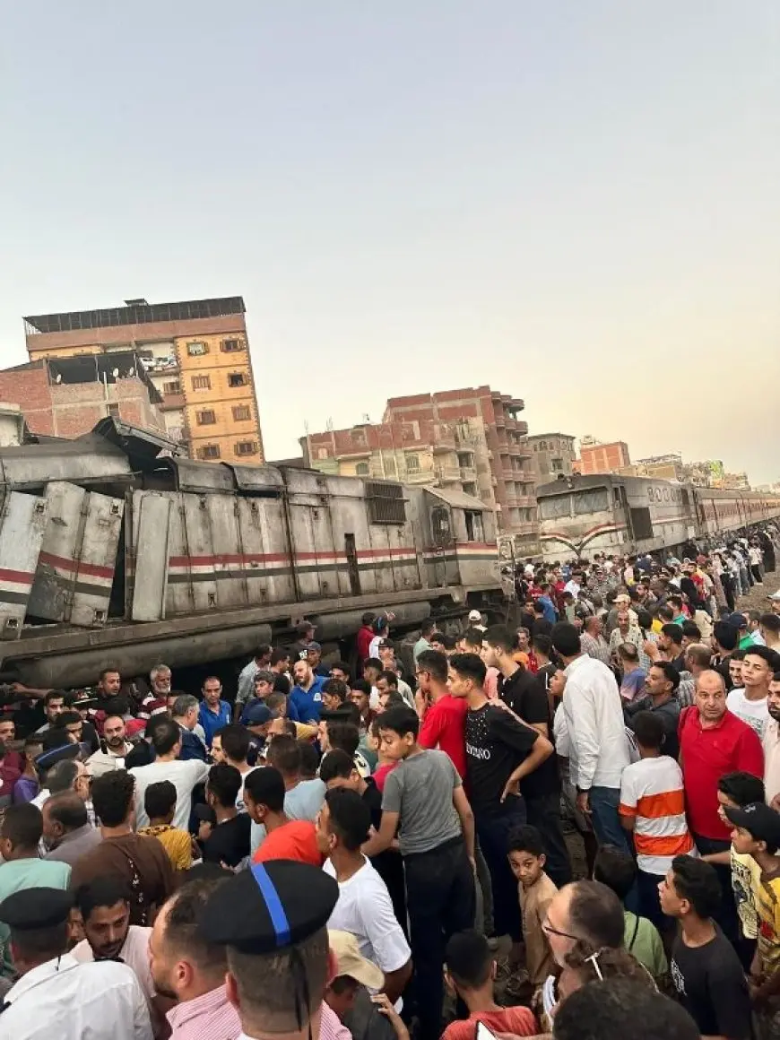 حصيلة شبه نهائية.. الصحة تعلن عن ارتفاع أعداد مصابي حادث تصادم قطاري الزقازيق 