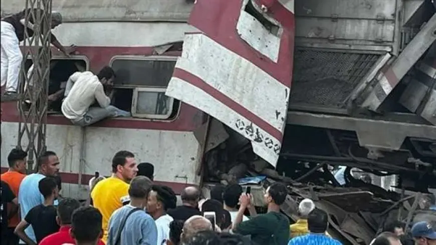 باستثناء 8 حالات.. خروج جميع مصابي حادث قطاري الزقازيق من المستشفيات