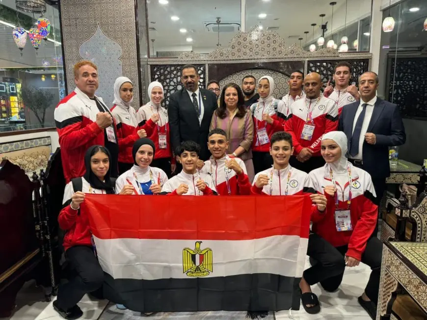 السفارة المصرية بتايلاند تؤازر منتخب مصر في بطولة العالم للمواي تاي