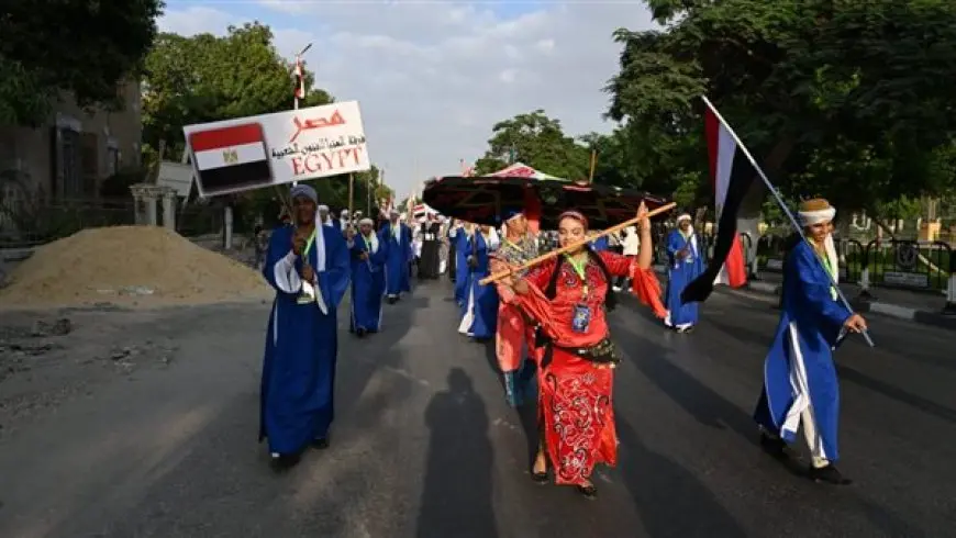 “على أرض مصر” في افتتاح مهرجان الإسماعيلية الدولي للفنون الشعبية 24 الليلة