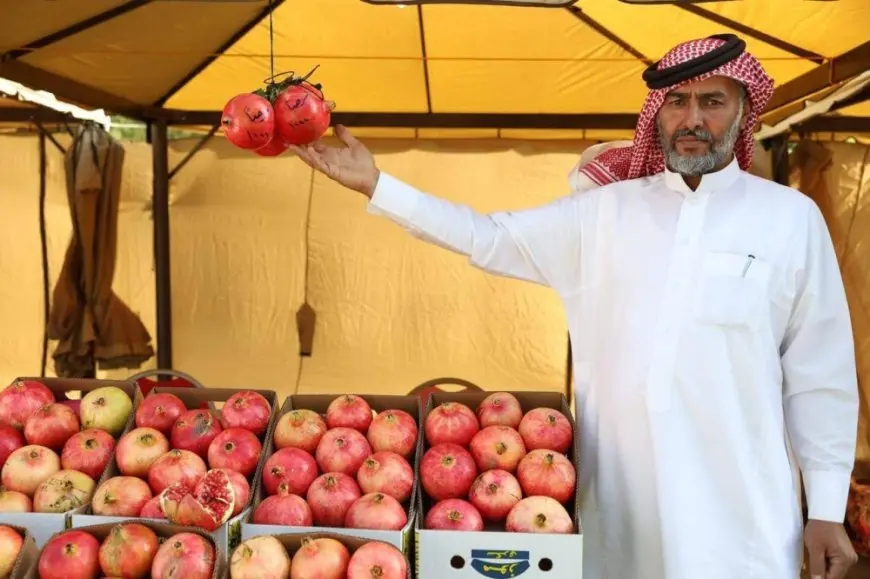 سراة عبيدة: افتتاح مهرجان الرمان