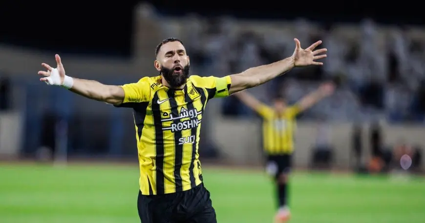 رقم جديد لكريم بنزيما مع الاتحاد في الدوري السعودي