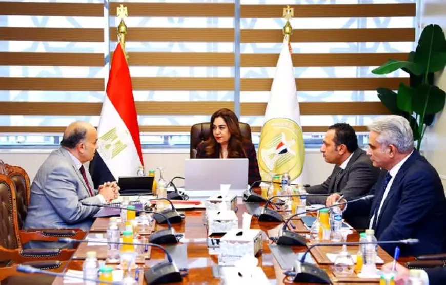 وزيرة التنمية المحلية تتابع مع شركة نهضة مصر للخدمات البيئية جهود تحسين مستوى النظافة بالإسكندرية