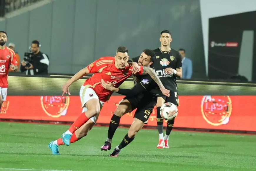 التعادل الإيجابي يحسم قمة الدوري بين الأهلي والزمالك