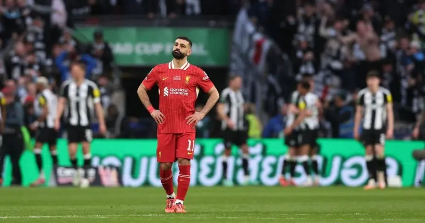 الوجه الكارثي لأرقام محمد صلاح.. هدف واحد فقط في 9 مباريات نهائية