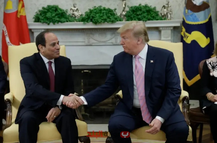 فضيحة: رسالة سرية من ترامب إلى السيسي تكشفها مستشاره!