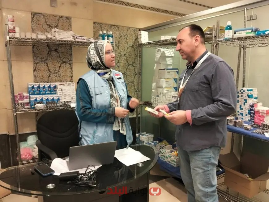 “كشف النقاب عن أحصائيات حصرية: عيادات البعثة الطبية تستقبل آلاف الزيارات من الحجاج المصريين!”