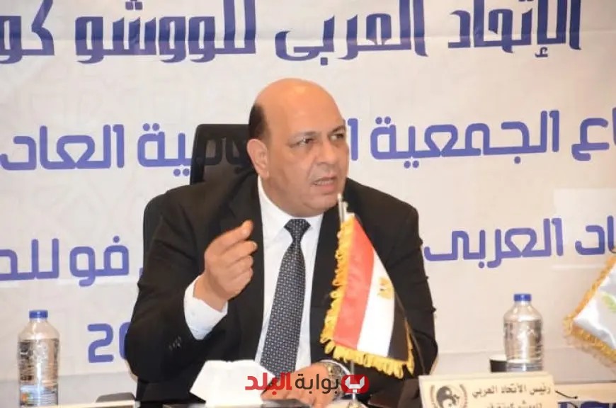 وزير الشباب والرياضة يبارك لشريف مصطفى على تولي رئاسة الاتحاد العربي للووشو كونغ فو