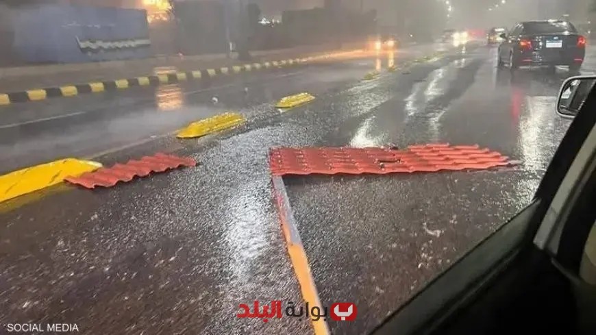 صور وفيديو: عاصفة مفاجئة تجتاح الإسكندرية بأمطار وثلوج ورياح عاتية!