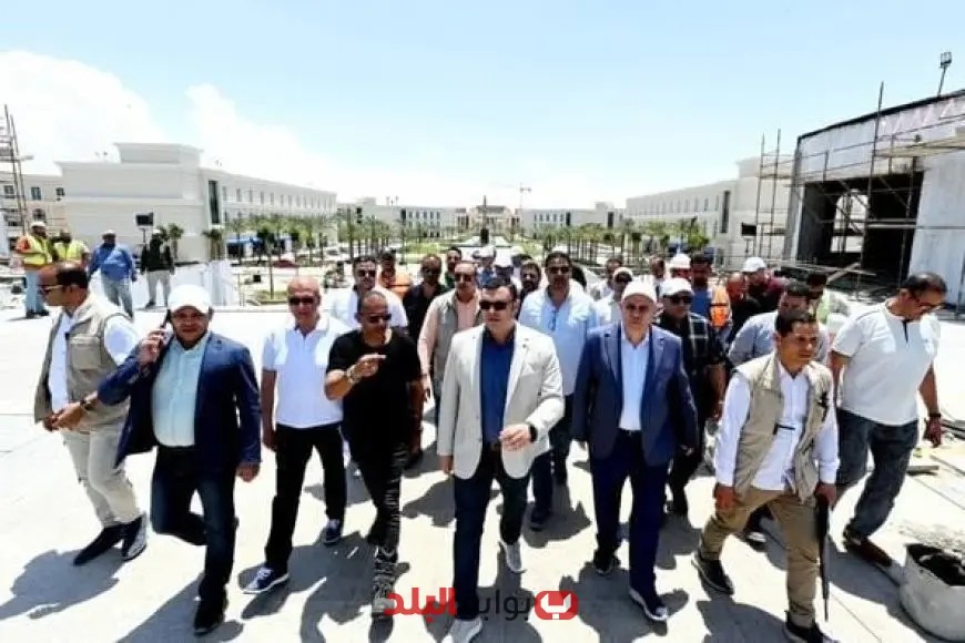 وزير الإسكان يزور موقع إنشاء كوبري C3 ومشروع “سكن لكل المصريين” في مدينة العلمين الجديدة