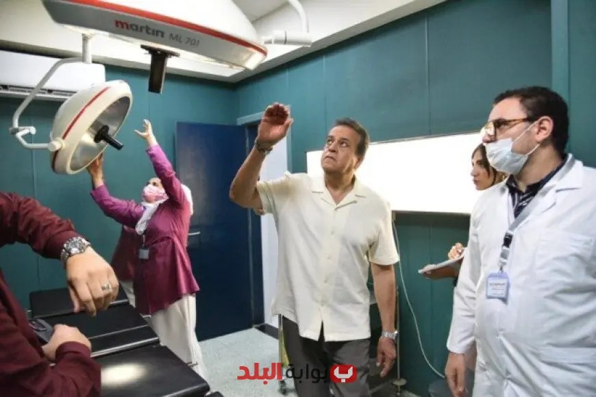 وزير الصحة يأمر بتزويد مناطق الانتظار في عيادات مستشفى الحمام المركزي بخدمات أفضل