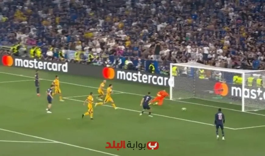 أشرف حكيمي يحرز الهدف الأول لباريس سان جيرمان في نهائي دوري أبطال أوروبا ضد إنتر ميلان – شاهد الفيديو!