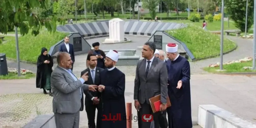 زيارة وزير الأوقاف لمقر الجمعية الإسلامية في العاصمة الكرواتية زغرب
