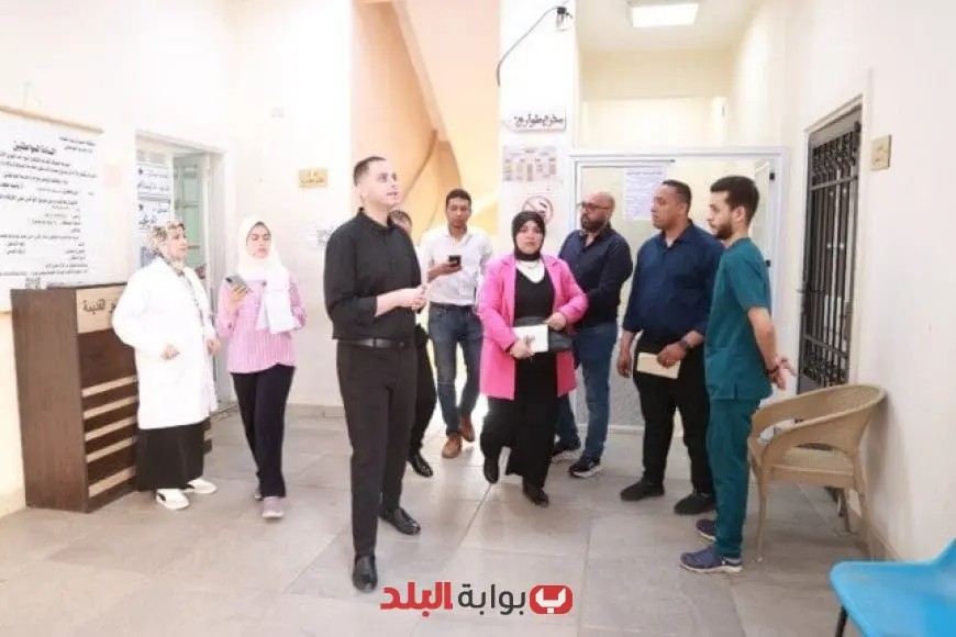 نائب وزير الصحة يقوم بجولة مفاجئة لتفقد مركز رعاية الأمومة والطفولة في مصر القديمة