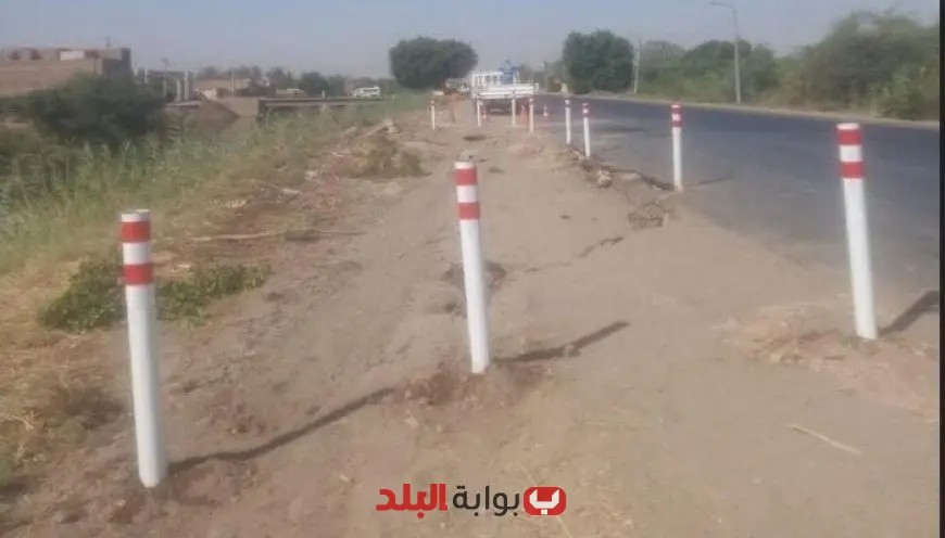 انفصال جزئي للطبيعة الترابية على طريق «إسنا – الأقصر» والجهات المعنية تدخل لإنقاذ الموقف عاجلًا!