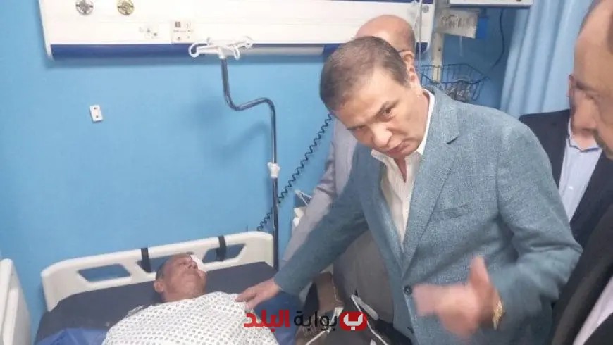 “تفاصيل زيارة وزير الزراعة لمهندس الحماية المدنية المعتدى عليه في سوهاج: «الفلاحين» تكشف الكواليس”