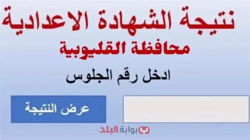 الآن نتيجة الصف الثالث الاعدادي 2025 محافظة القليوبية الترم الثاني برقم الجلوس وخطوات الاستعلام