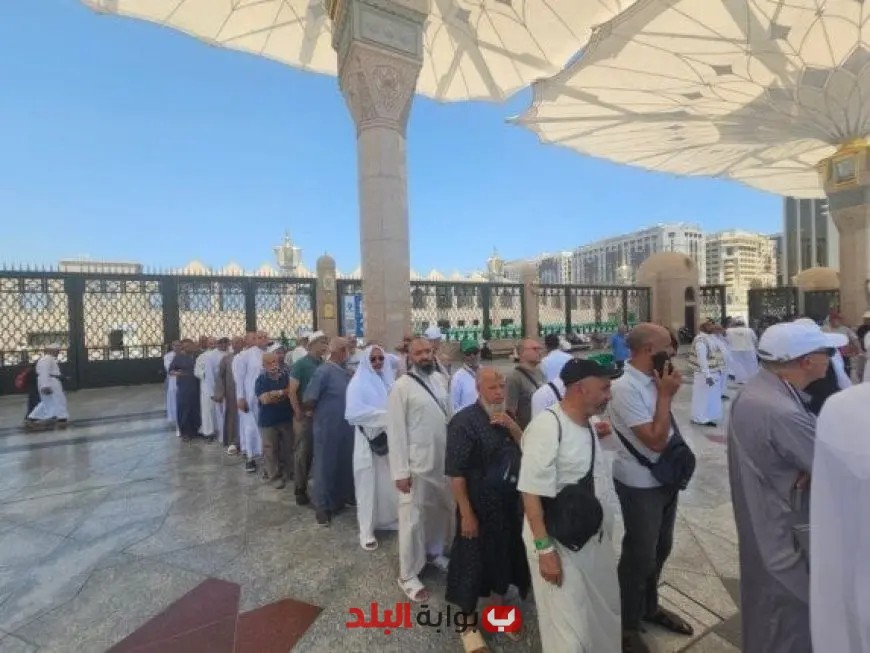 بعثة حج الجمعيات الأهلية تبرز جمال الروضة الشريفة من خلال زيارات مميزة (صور)