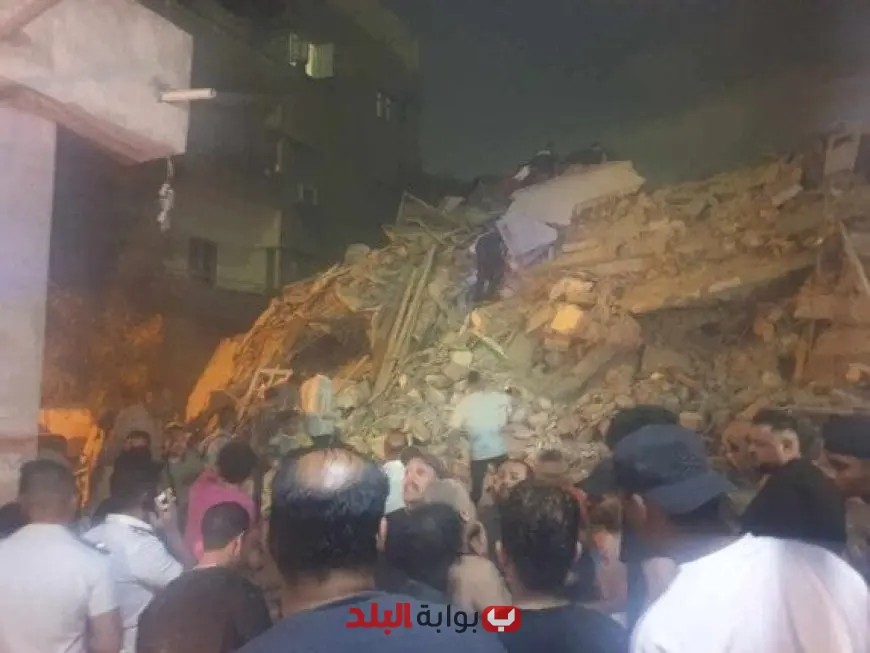 انتشال جثمان ضحية من ضحايا انهيار عقار السيدة زينب: تفاصيل مؤلمة للمأساة