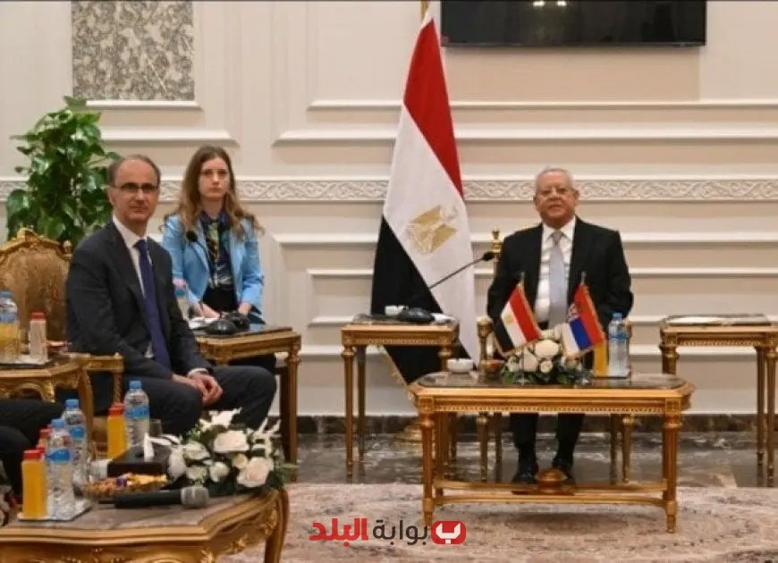 جبالي يرحب برئيس وزراء صربيا: تعزيز العلاقات الثنائية بين البلدين