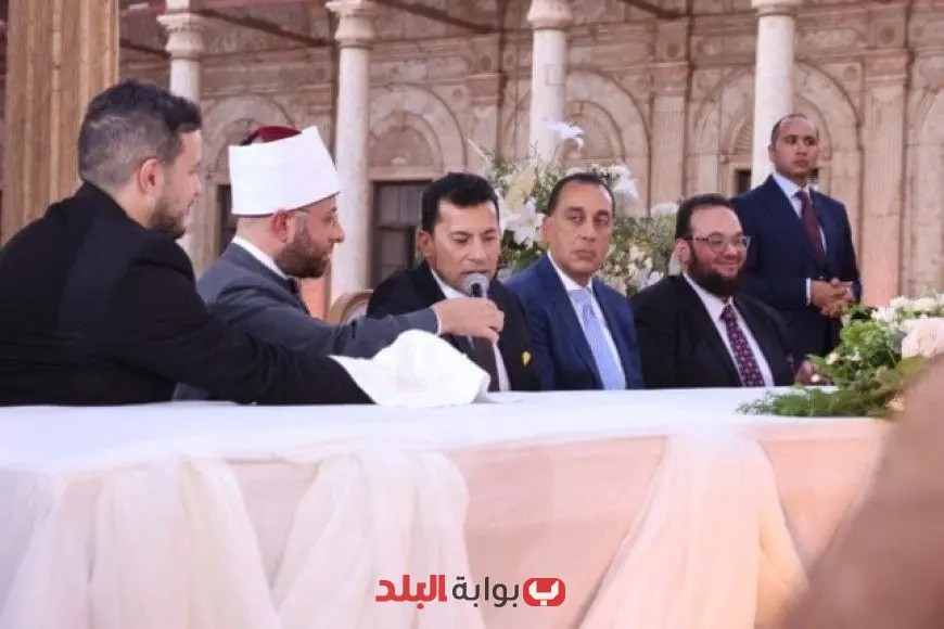 احتفالات وزير الرياضة بعقد قران ابنته بحضور رئيس الوزراء وكبار الشخصيات – صور مميزة توثق اللحظة!