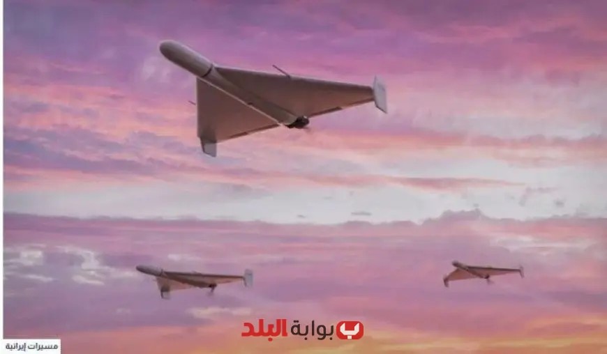 طائرات مسيرة إيرانية تتجه نحو إسرائيل: تفاصيل مثيرة بالفيديو