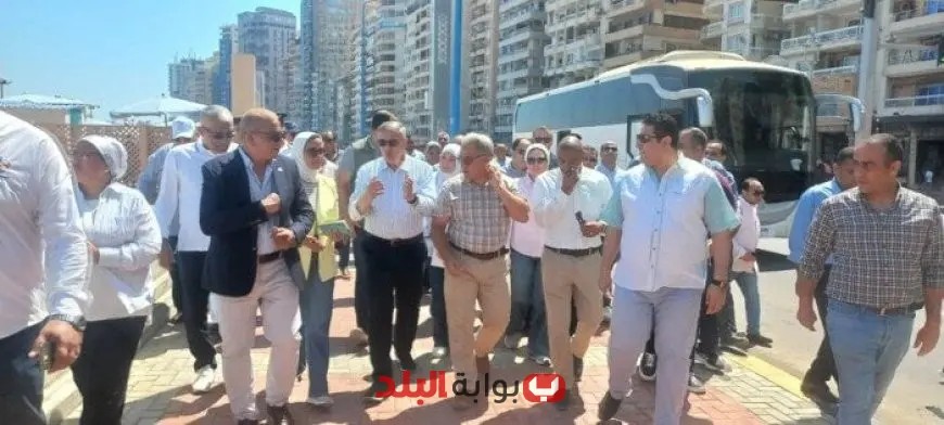 وفد مجلس النواب يزور مشروع تطوير الشواطئ في الإسكندرية لتعزيز السياحة والتنمية المحلية