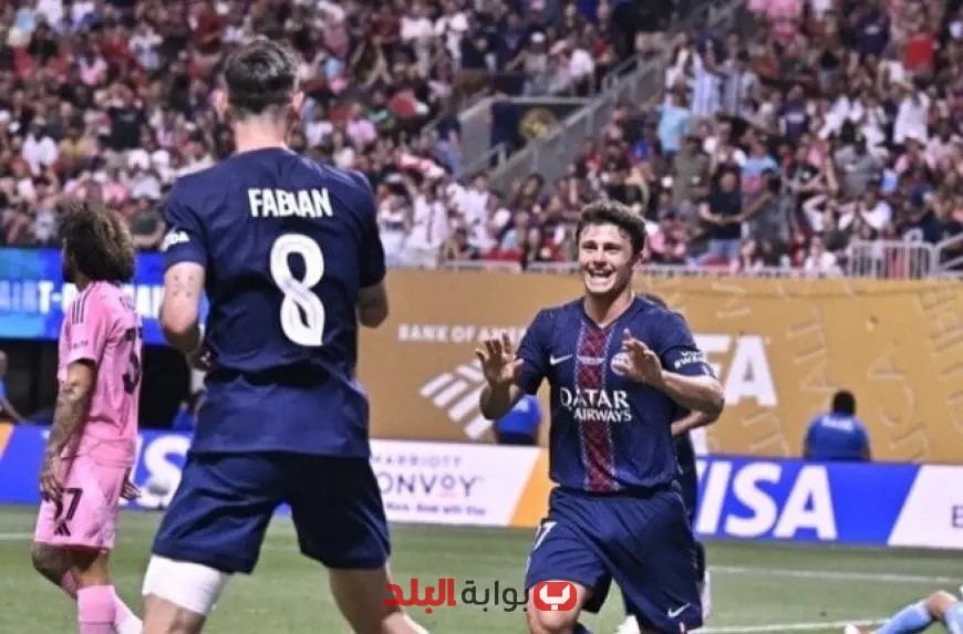 باريس سان جيرمان يسحق إنتر ميامي بأربعة أهداف في الشوط الأول بمباراة المونديال – شاهد الفيديو!