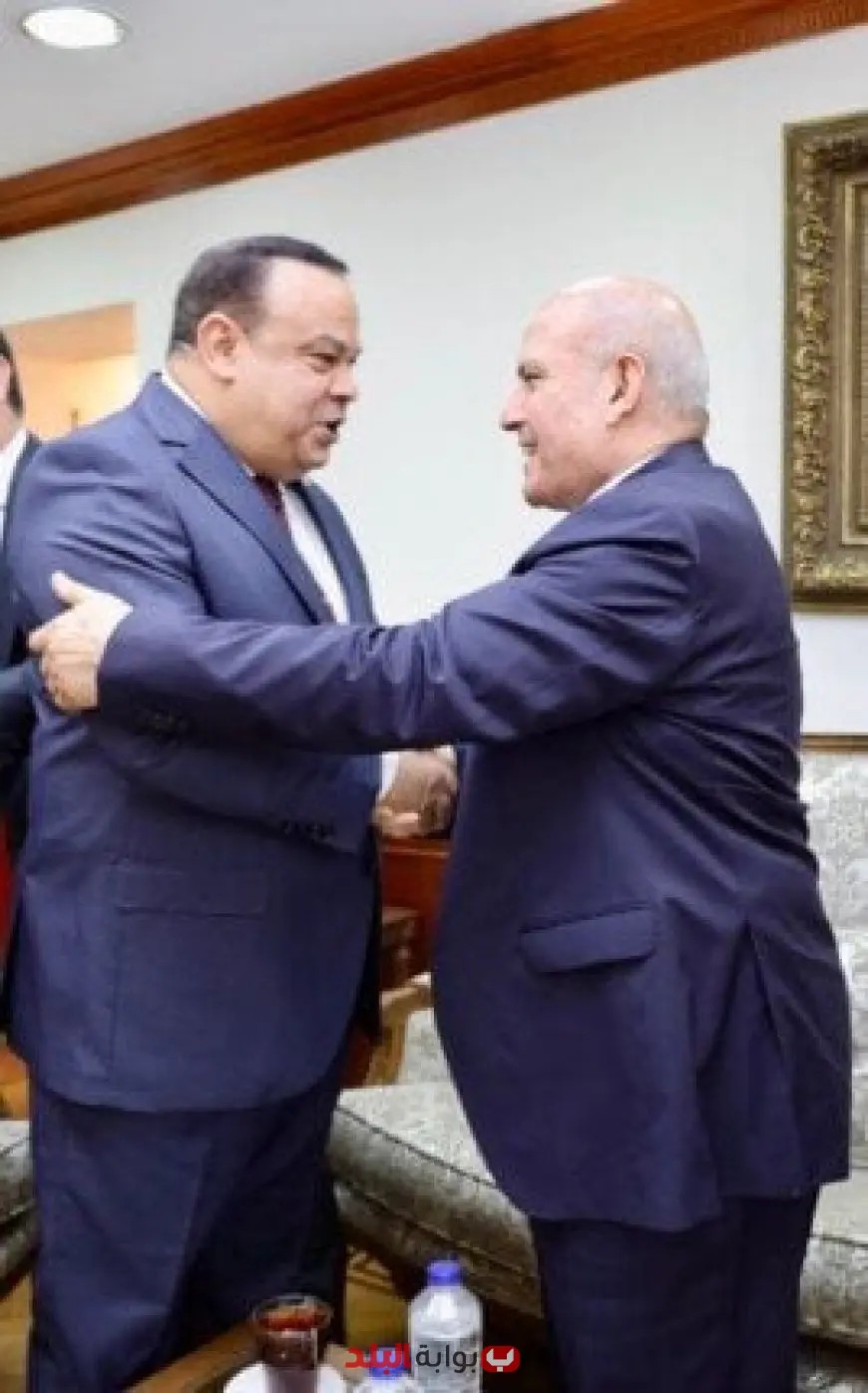 رئيس النيابة الإدارية يجتمع مع أعضاء مجلس إدارة الهيئة الوطنية للانتخابات لتعزيز التعاون الانتخابي