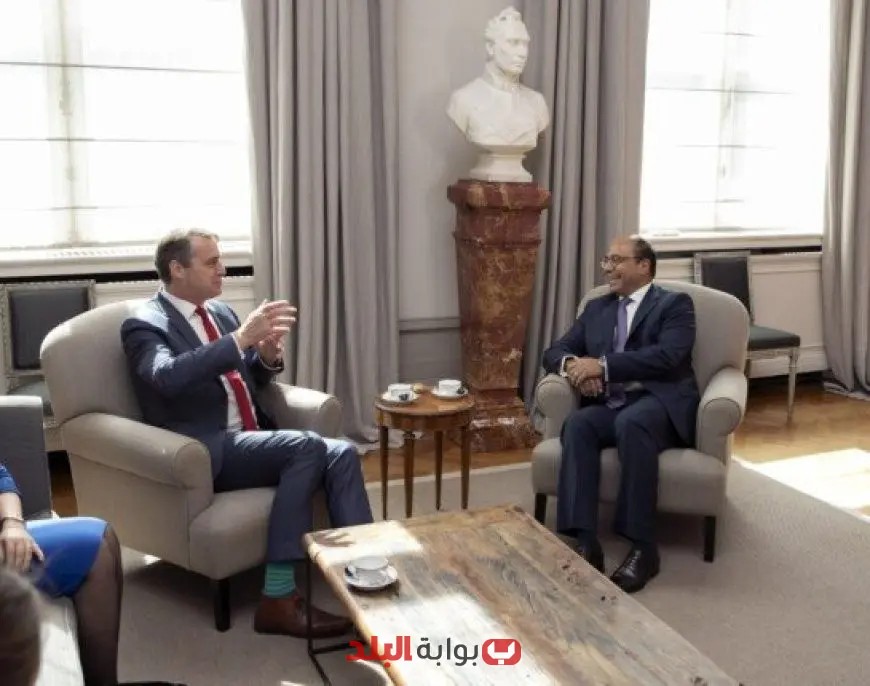 سفير مصر في بلجيكا يجتمع برئيس مجلس الشيوخ البلجيكي لتعزيز العلاقات الثنائية
