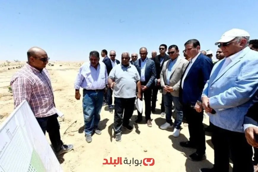 وزيرا الزراعة والإسكان يقومان بجولة تفقدية في محطة الأبحاث لتحلية مياه البحر بالعلمين لتعزيز الأمن المائي
