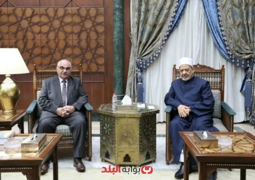 شيخ الأزهر يرحب برئيس هيئة قضايا الدولة ويهنئه على المنصب الجديد بكل حفاوة