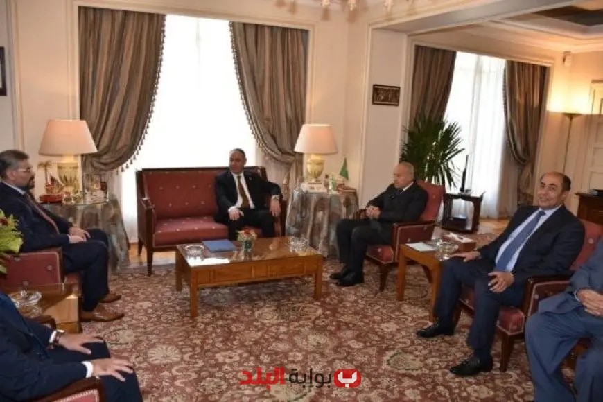 أحمد أبو الغيط يستقبل وزير الخارجية الجديد لليبيا لتعزيز العلاقات الثنائية
