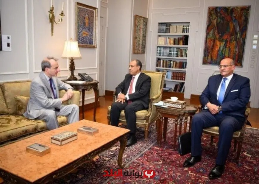 وزير الخارجية والهجرة يرحب بمدير عام السياسات من اللجنة اليهودية الأمريكية لتعزيز العلاقات الثنائية