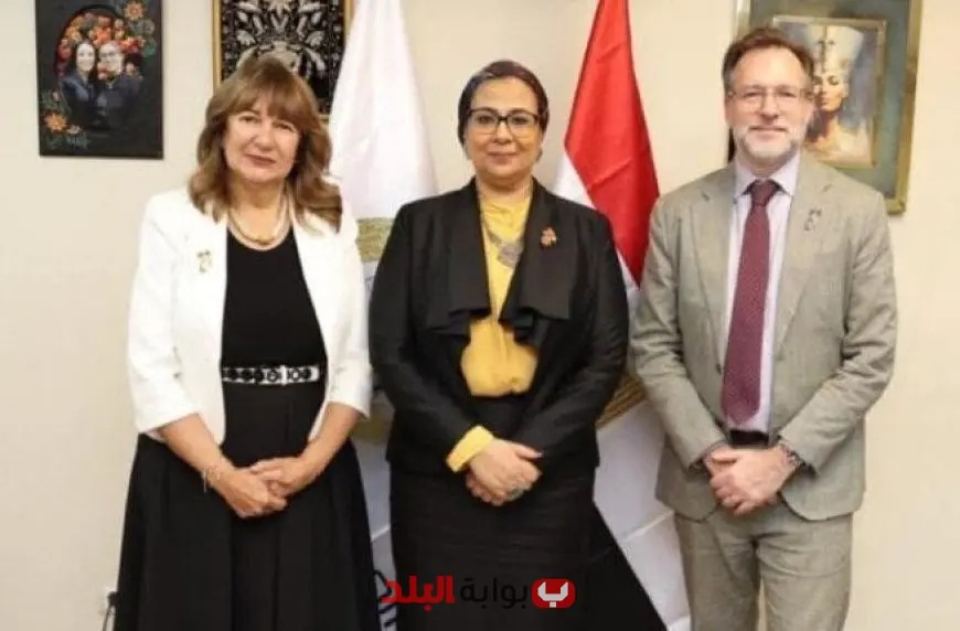 المستشارة أمل عمار تستضيف سفير كندا في القاهرة لدعم وتمكين المرأة في مجال التصنيع الزراعي