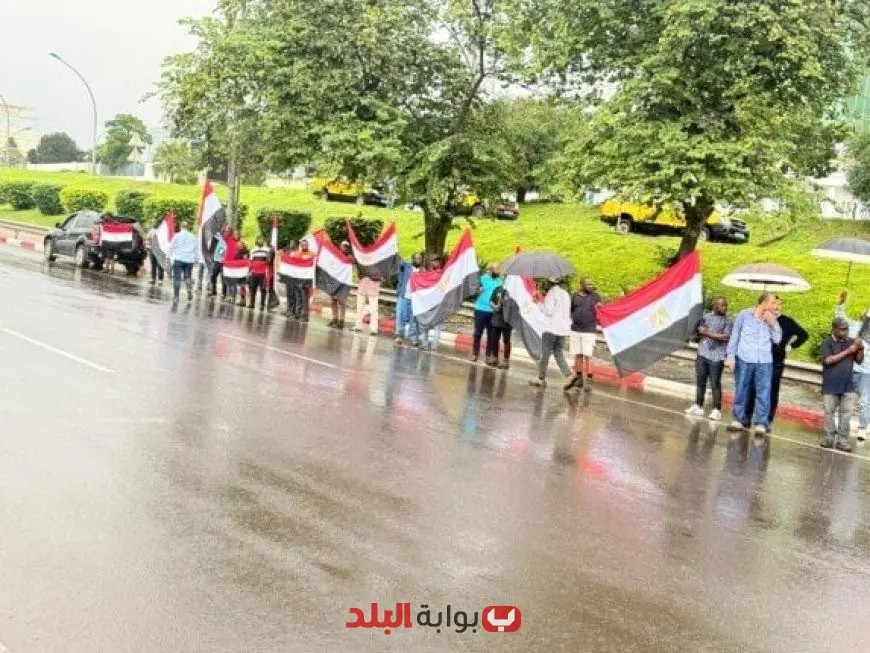 استقبال حار ومميز للرئيس السيسي في غينيا الاستوائية – شاهد الصور!