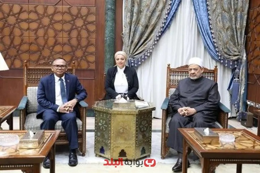 شيخ الأزهر يلتقي سفير كمبوديا لبحث تعزيز التعاون العلمي والدعوي بين البلدين