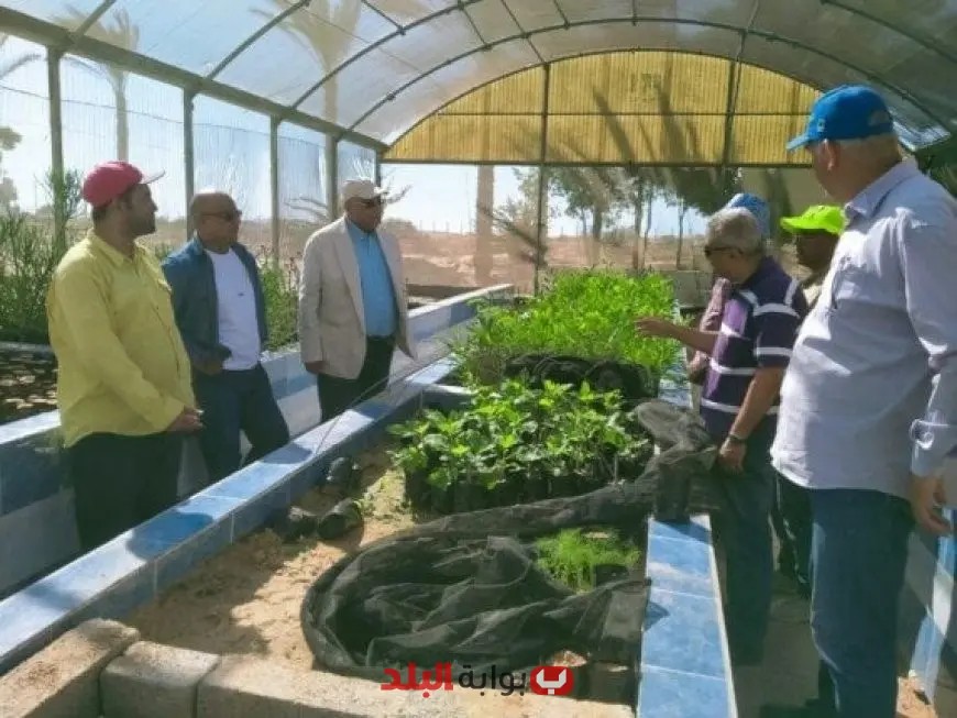رئيس بحوث الصحراء يقوم بجولة تفقدية لمحطة شمال سيناء في الشيخ زويد لتعزيز التنمية الزراعية
