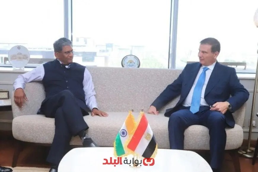 وزير الزراعة يلتقي السفير الهندي الجديد في القاهرة لتعزيز التعاون الزراعي المشترك