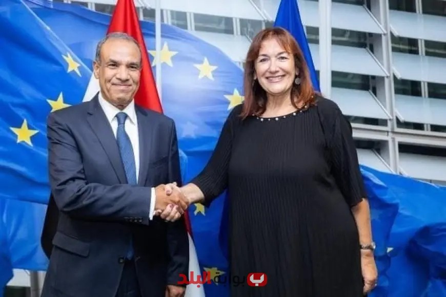 وزير الخارجية والهجرة يبدأ جولته في بروكسل بلقاء مثير مع مفوضة الاتحاد الأوروبي لشؤون المتوسط