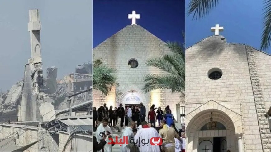 بطاركة ورؤساء كنائس القدس يُدينون استمرار قصف الاحتلال لكنيسة اللاتين في غزة