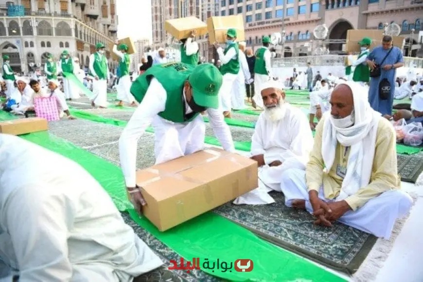 شؤون الحرمين تُعلن توزيع 1.3 مليون وجبة إفطار صائم خلال موسم الحج لتحسين تجربة الحجاج