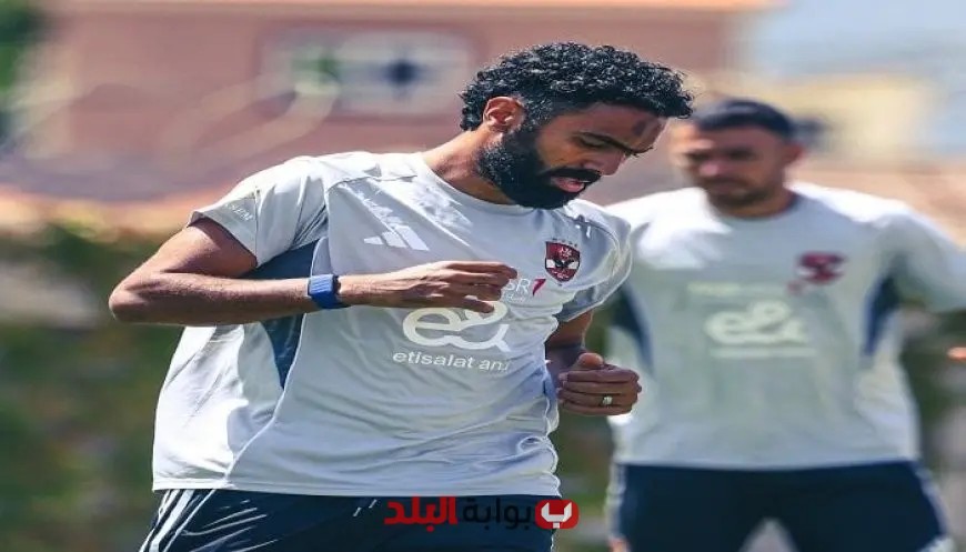 الشحات ينضم رسميًا للتدريبات الجماعية مع النادي الأهلي استعدادًا للموسم الجديد