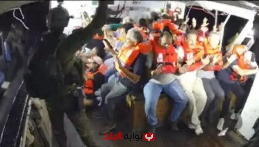 “جيش الاحتلال الإسرائيلي يستهدف السفينة «حنظلة» في المياه الدولية لمنع كسر الحصار المفروض على غزة”