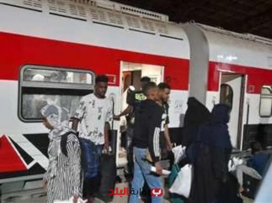 رحلة العودة الطوعية: قطار المغادرة إلى السودان ينطلق من محطة مصر!