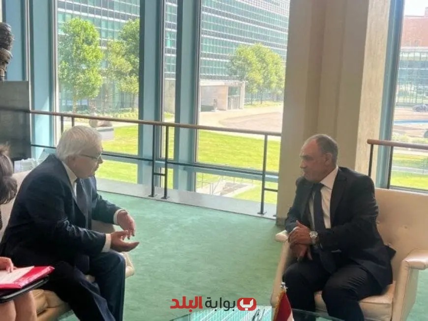 وزير الخارجية يناقش مع نائب الوزير الروسي جهود إنهاء الحرب في غزة